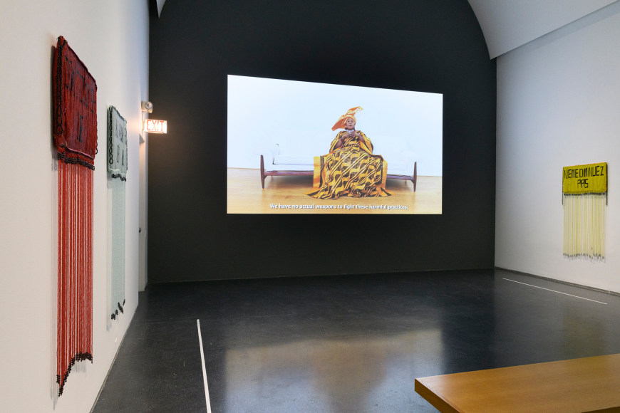 Andrea Bowers November 20, 2021&nbsp;&ndash;&nbsp;March 27, 2022,&nbsp;MCA Chicago, Illinois