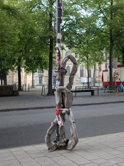 Michael Dean, Tender Tender, June 10 - October 1, 2017, Skulptur Projekte, Münster, Germany