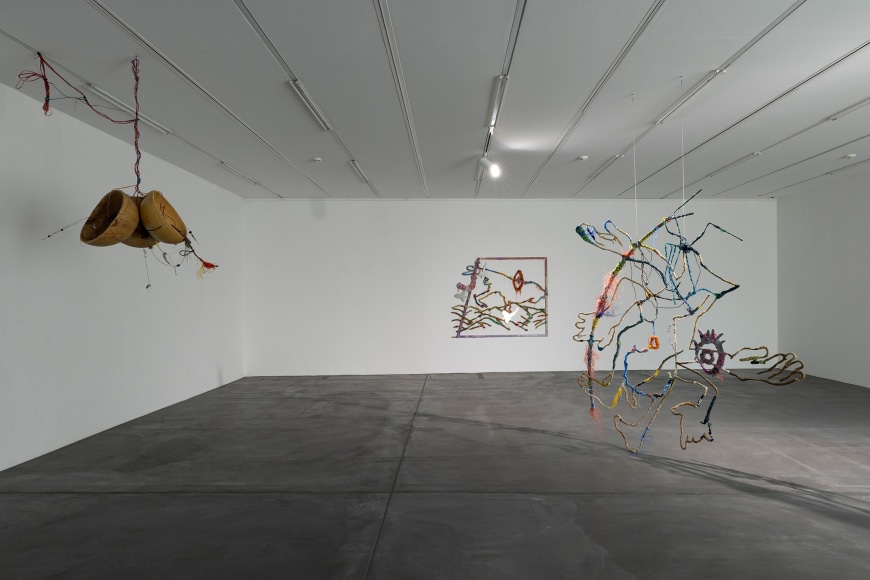 Julien Creuzet,&nbsp;Orpheus was musing upon braised words Under the light rain of a blazing fog Snakes are deaf and dumb anyway Oblivion buried in the depths of insomnia