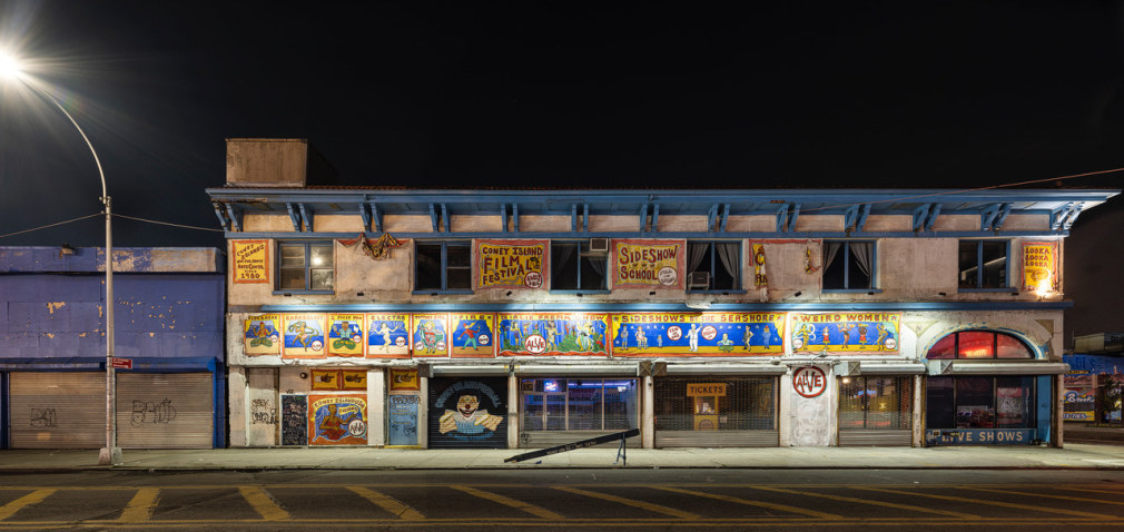 Surf Ave and 12th, 2021, Archival pigment print on Canson Platine paper