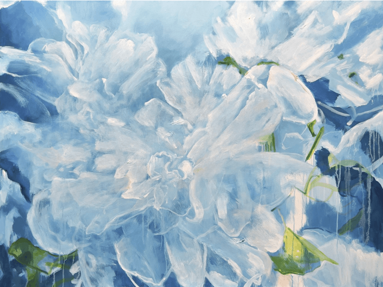 Peonies 3, 2024&nbsp;, Oil on canvas&nbsp;
