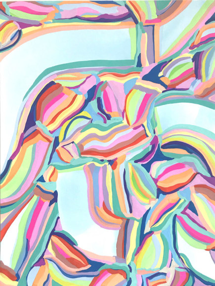 Danielle Kiser, Blue Lights, 2019