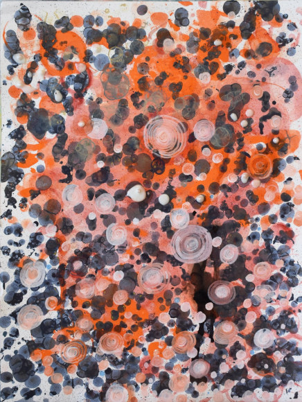 Keep Your Eyes on the Prize, 2024&nbsp;, Mixed media on Watercolor paper