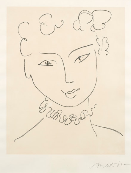 Henri Matisse, La Pompadour, 1951