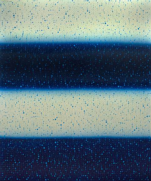 Untitled #674, 2015, Acrylic on canvas over board