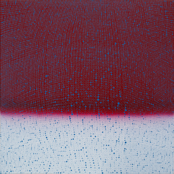 Teo Gonzalez, Large Arch/Horizon Painting 2, 2016