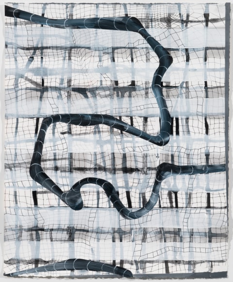 Lisa Corinne Davis, Immaterial Infrastructure, 2017