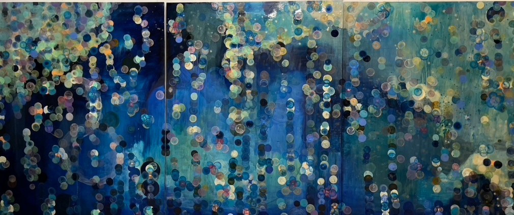 Overture, 2020, Oil and Resin on canvas