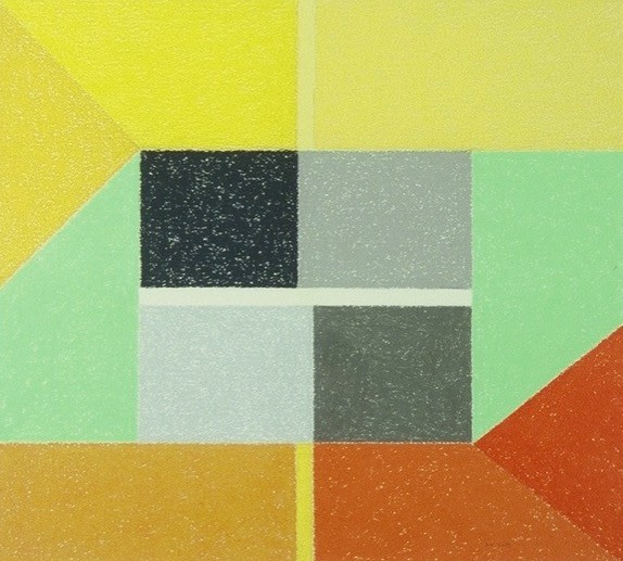 Desert Signpost, 1989&nbsp;, Pastel on paper&nbsp;