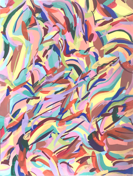 Danielle Kiser, Lavender Bolt, 2019