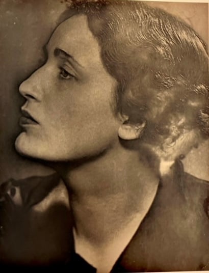 Man Ray, Portrait of Joella Loy (Solarized), 1929