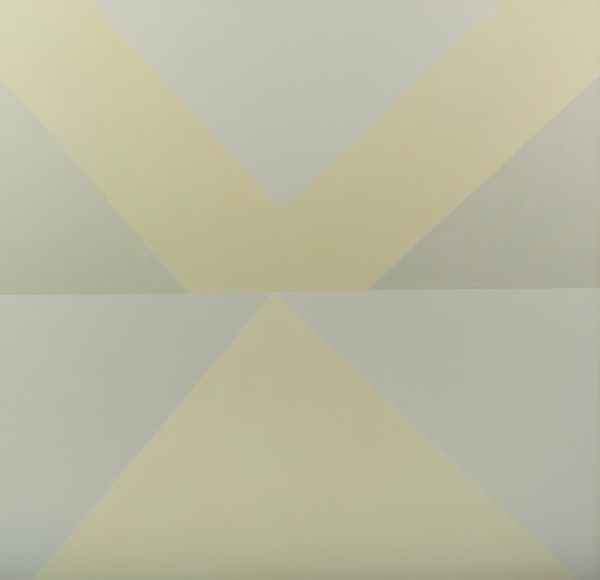 Pyramid, 1983, Oil on linen