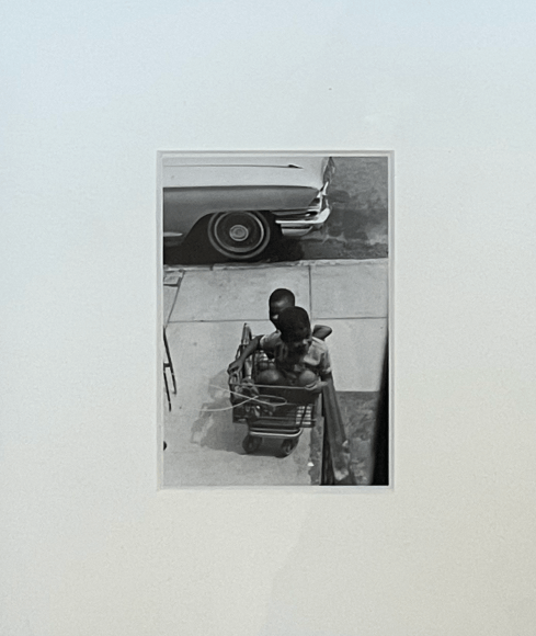 Two Boys, One Cart, 1967, Gelatin silver print
