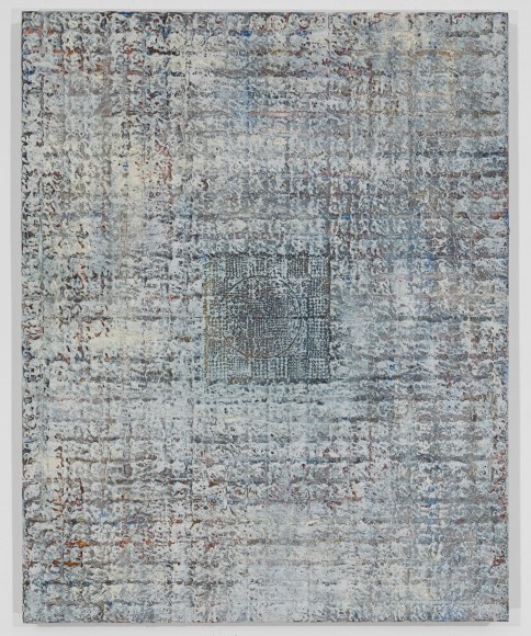 Collective Sorrow, 2002&nbsp;, Acrylic paint and paste on panel&nbsp;