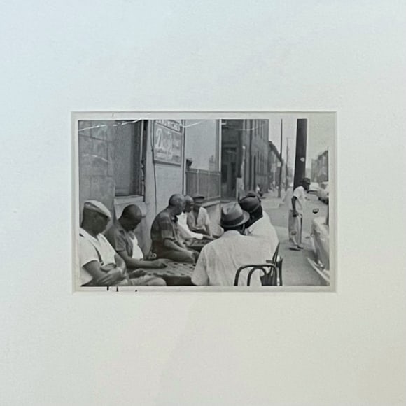 Men and Games, 1967, Gelatin silver print