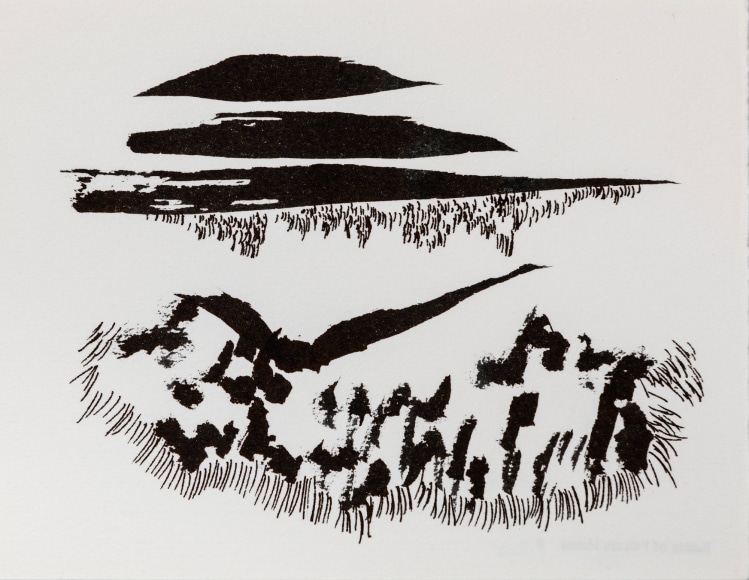 Untitled, 1977, Ink on paper&nbsp;