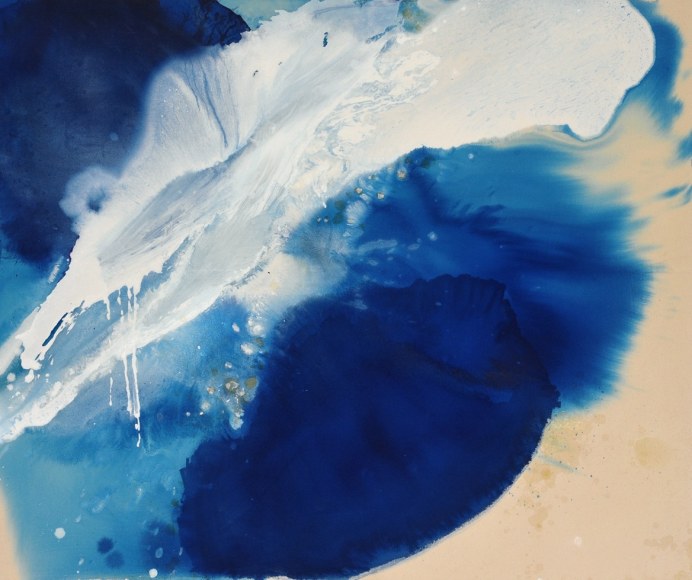 Janet Filomeno Blue Crystals Revistited no. 10, 2018