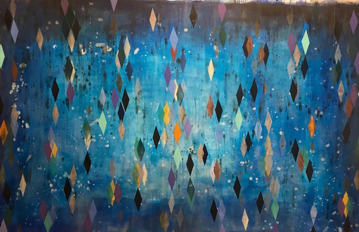 Nocturne, 2018, 56 x 84 inches
