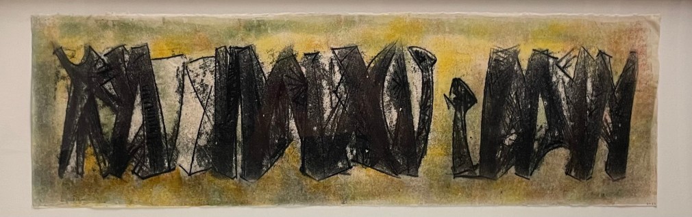 2022, 1970, Monoprint on rice paper
