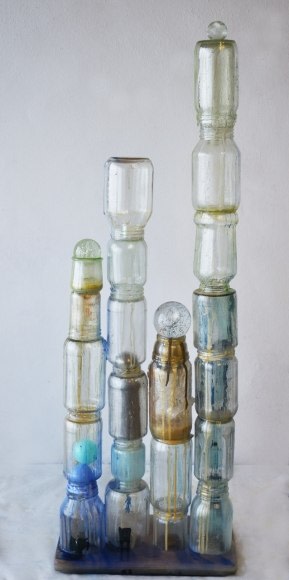 City of the Future, 2024&nbsp;, Glass and resin&nbsp;