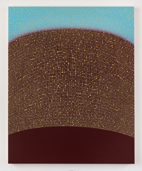 Two Hills #6, 2023&nbsp;, Acrylic on canvas&nbsp;