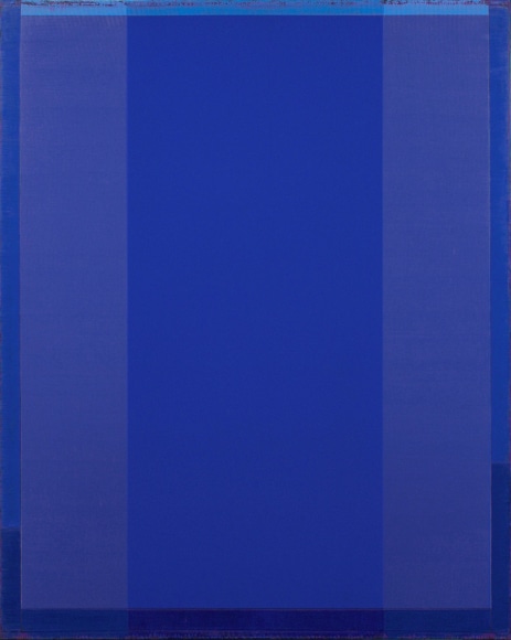 Blue Poet, 2019, Oil and acrylic on canvas