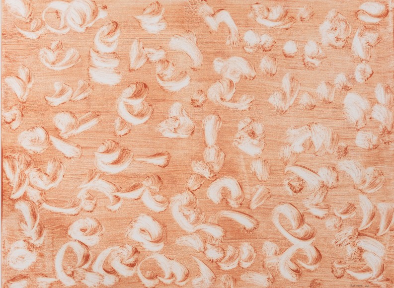 Flurries, 1984, Monotype on paper