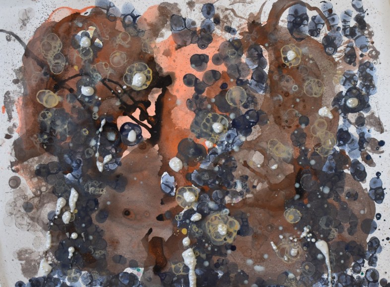 Maybe We are the Aliens, 2024&nbsp;, Mixed media on Watercolor paper&nbsp;