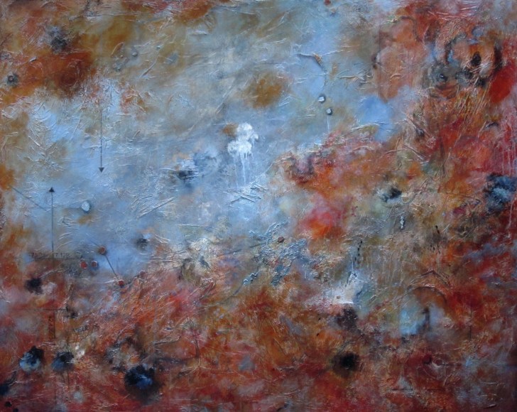 Rock, Paper, Scissors, 2021, Acrylic and graphite on canvas