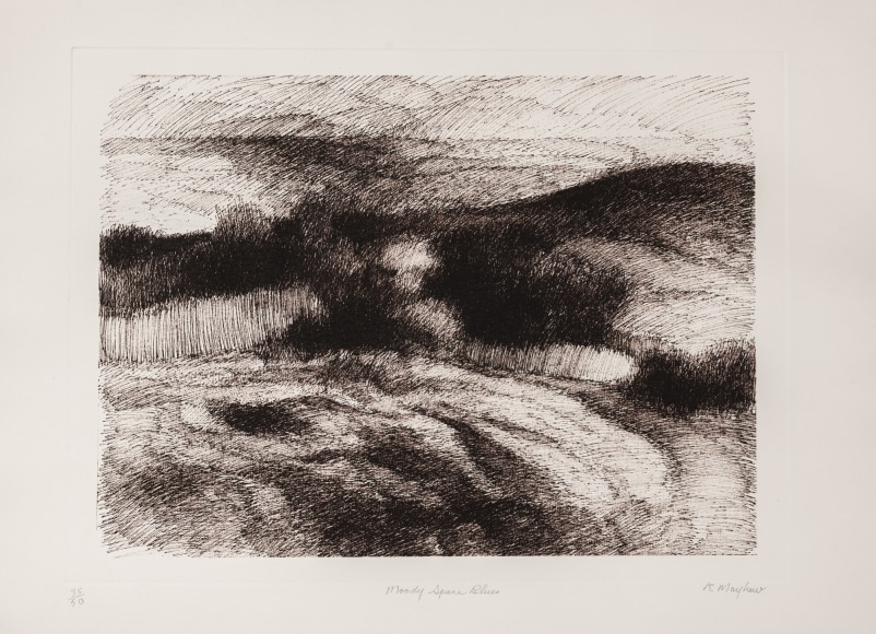 Richard Mayhew, Moody Space Blues