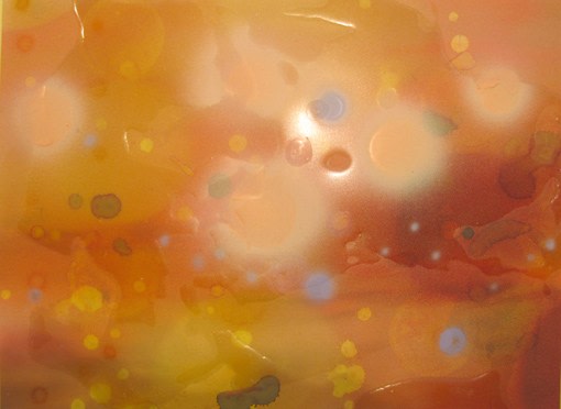 Happy Hour, 2005, Mixed media on paper