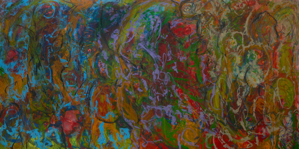 The March, 2020, Oil on canvas