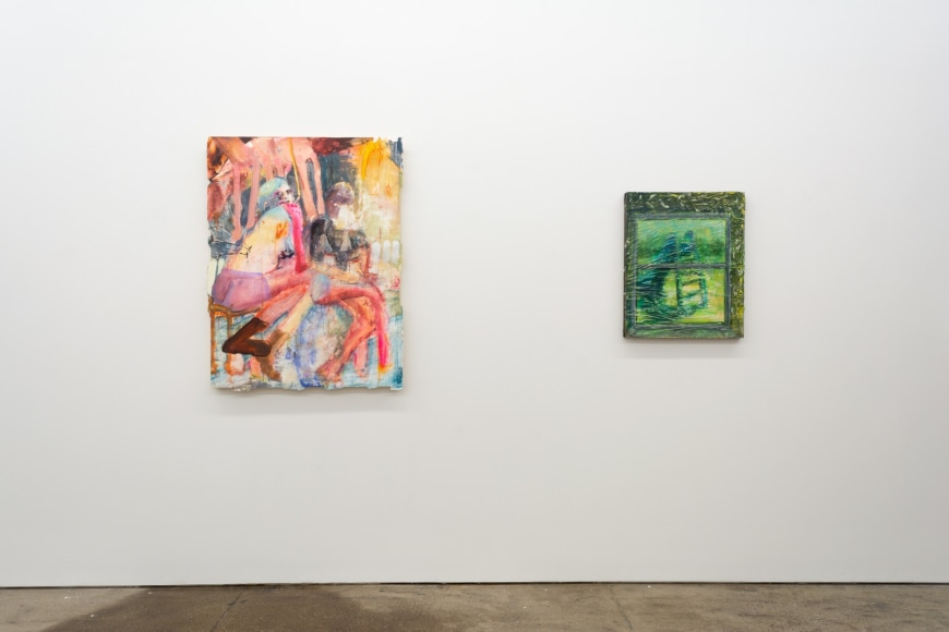Boston University MFA Painting '22: Amory Park, 2022, (installation view)