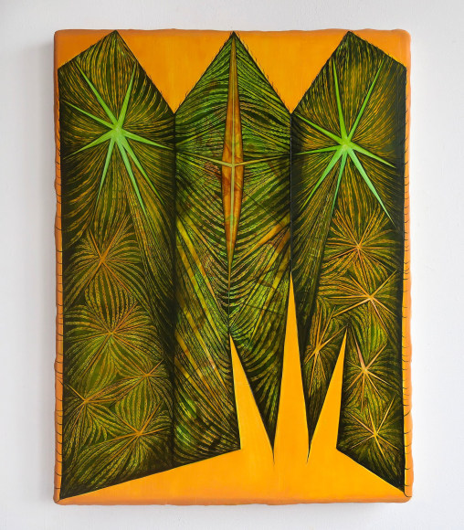 Andrea Manning I Tried To Draw A Straight Line, 2025
