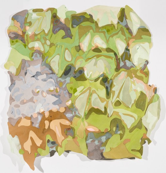 Naomi Kawanishi Reis, Ivy on Concrete Wall, 2017
