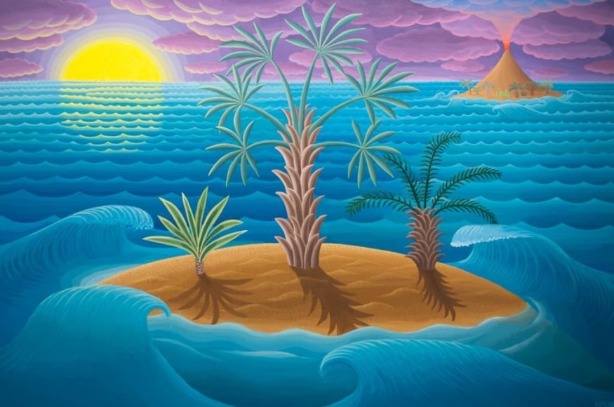 Amy Lincoln, Islands and Waves, 2018