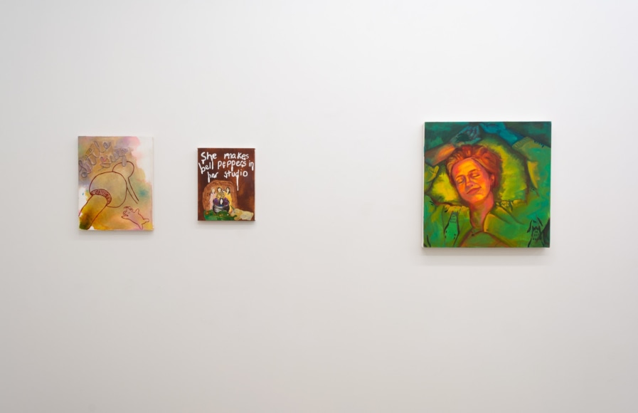 Boston University MFA Painting '22: Amory Park, 2022, (installation view)