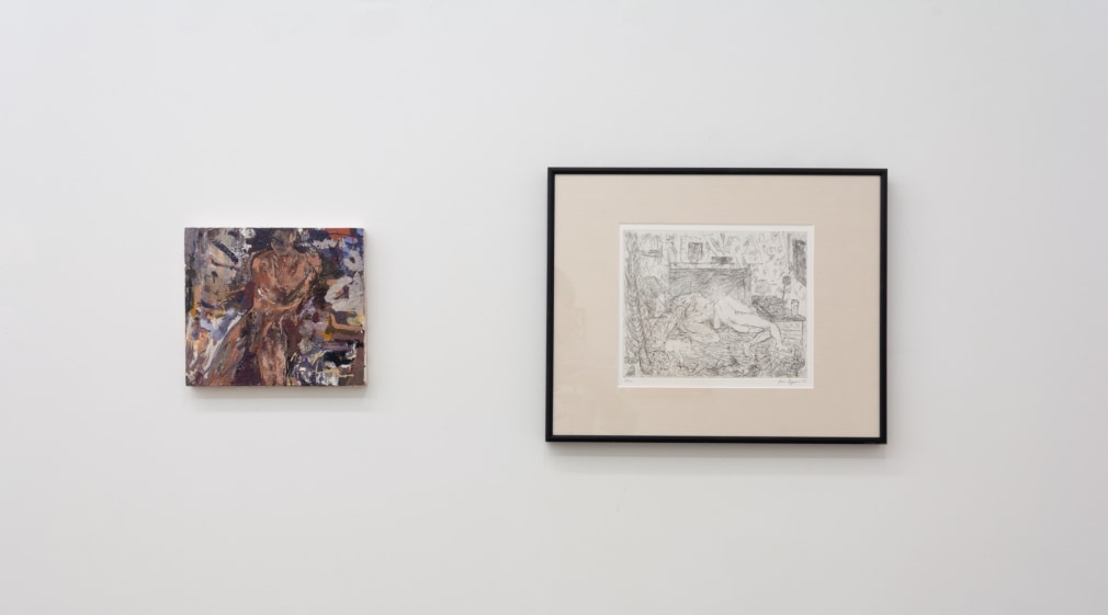 Boston University MFA Painting '22: Amory Park, 2022, (installation view)