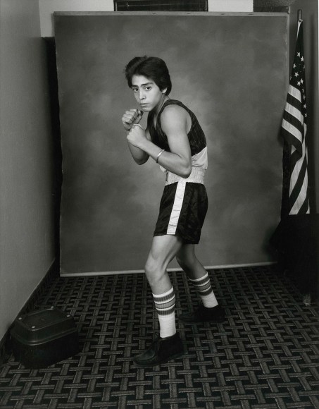 Young Boxer, Dayton, Nevada, from American Portraits, 1979-89 