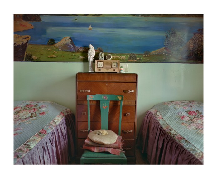 Piacenzia's Bedroom, 1973, chromogenic print