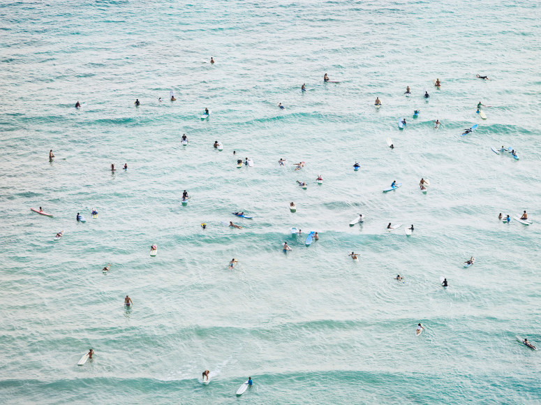 Waikiki Surfers Honolulu, Hawaii, 2013