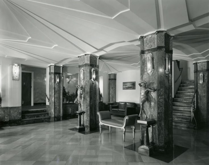 Apartment House Lobby, East Orange, NJ