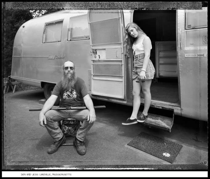 Den and Jess, Lakeville, Massachusetts, 1992, vintage gelatin silver print