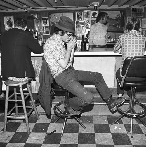 Harmonica Player, Merchant's Cafe, Nashville, Tennessee , 1974