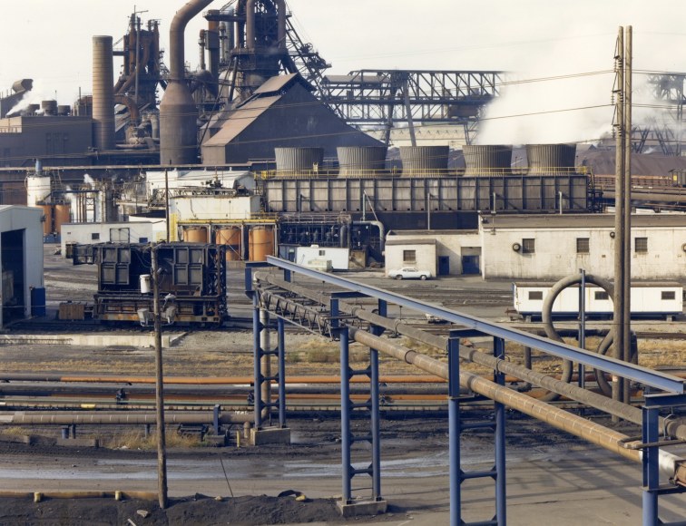 Cleveland, c. 1983, vintage Ektacolor print