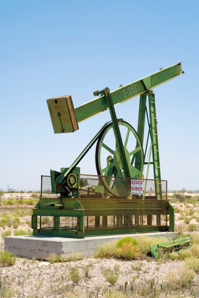 Oil Pump Jacks: Artesia, New Mexico, from the series, Beneath the Dirt of Great Men
