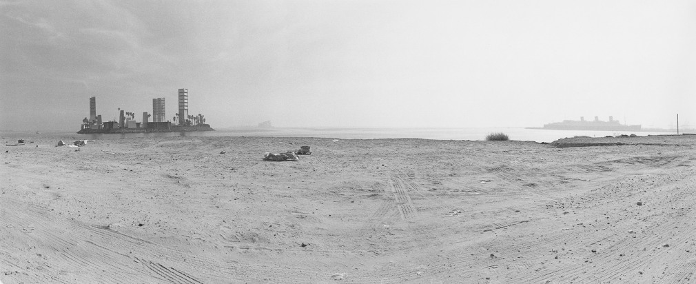 Oil Island & Queen Mary, Long Beach, 1979