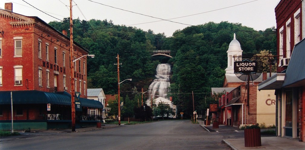 She-Qua-Ga Falls, Montour Falls, NY, 1990