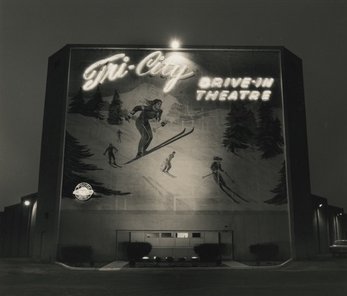 Drive-in Theater, Highway 1-10, Loma Linda, California, 1974