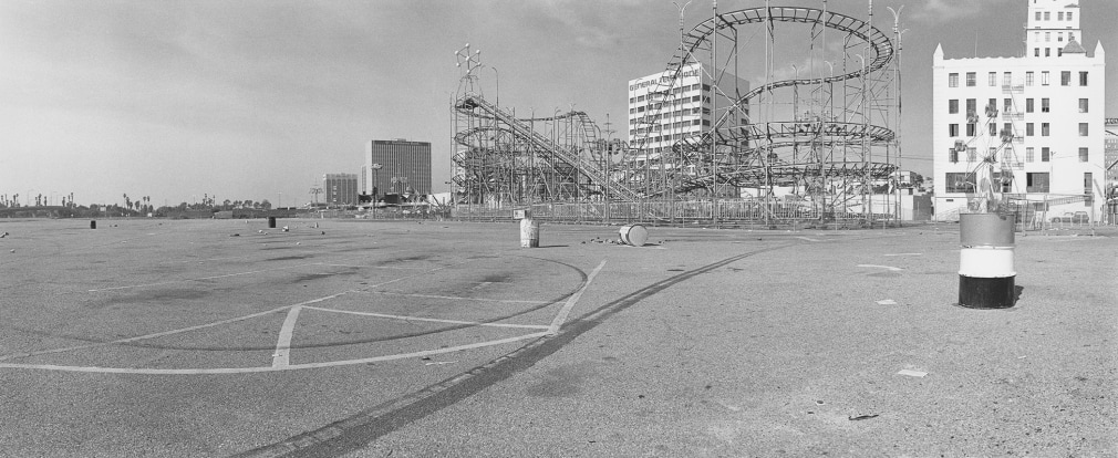 Parking Lot, The Pike, Long Beach, 1980